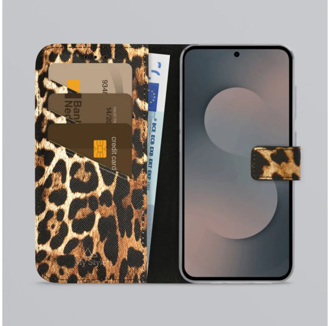 My Style Galaxy S25 FE Flex Wallet Bookcase Hoesje - Bruin