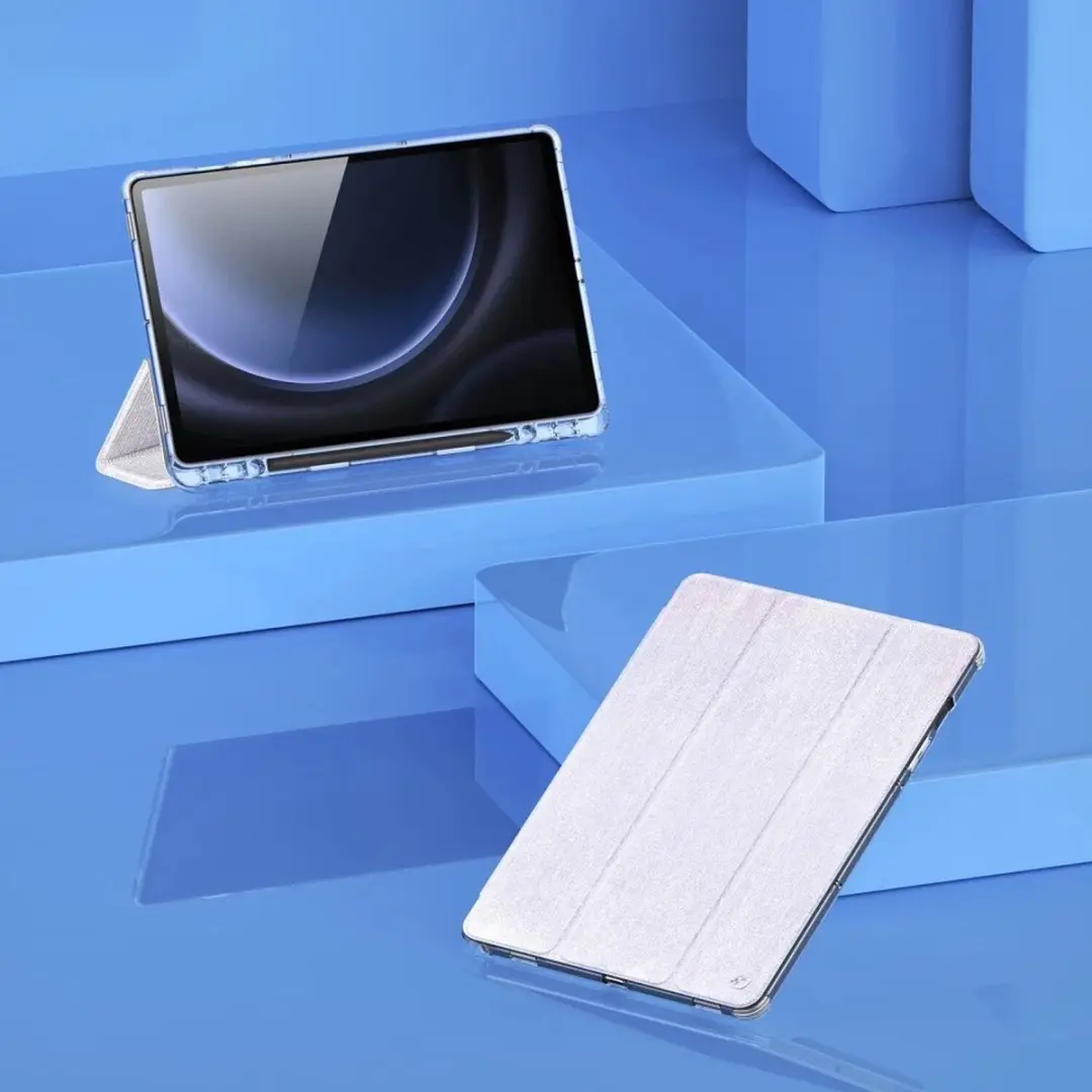 Dux Ducis Unid Tri-Fold Hoes Samsung Galaxy Tab S10 Plus - Paars