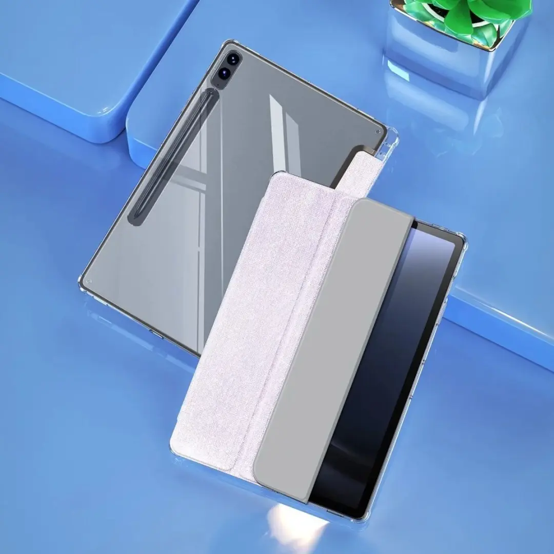 Dux Ducis Unid Tri-Fold Hoes Samsung Galaxy Tab S10 Plus - Paars