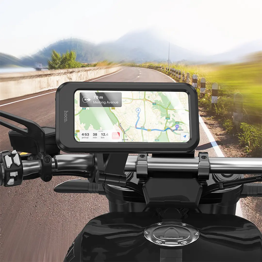 Hoco Telefoonhouder Fiets 4.5-7 inch - Zwart