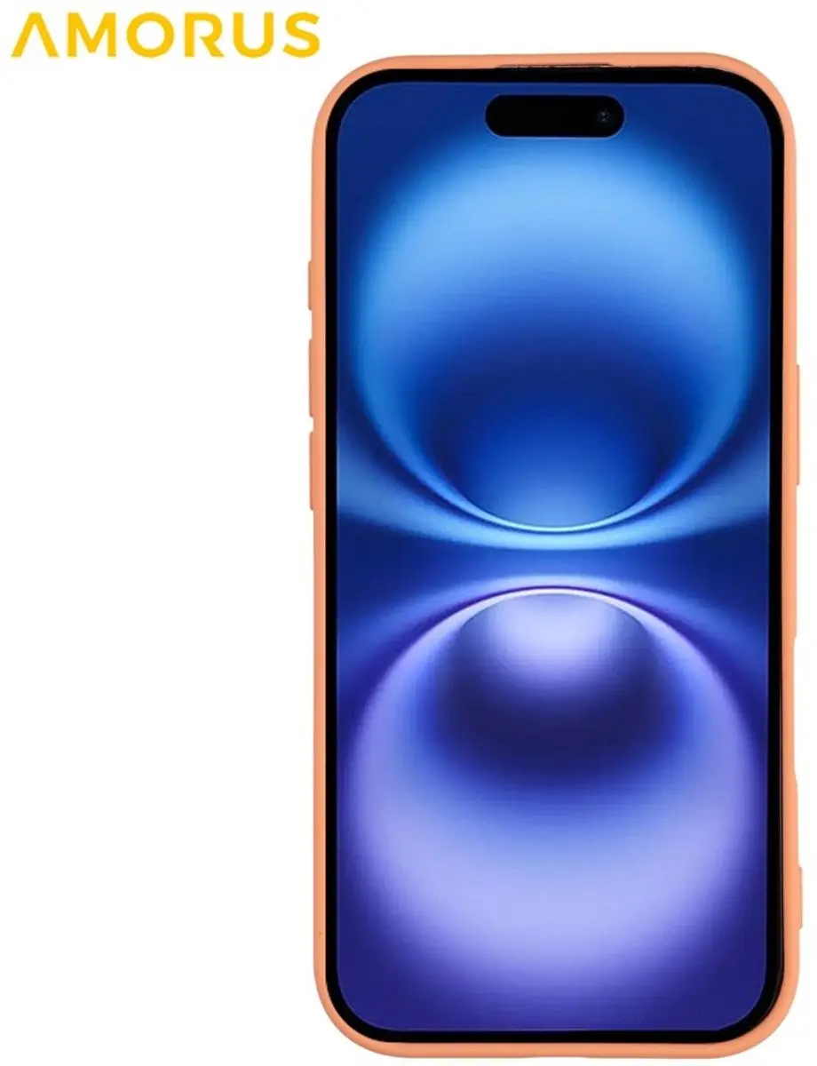 Amorus iPhone 17 Hoesje - Peach