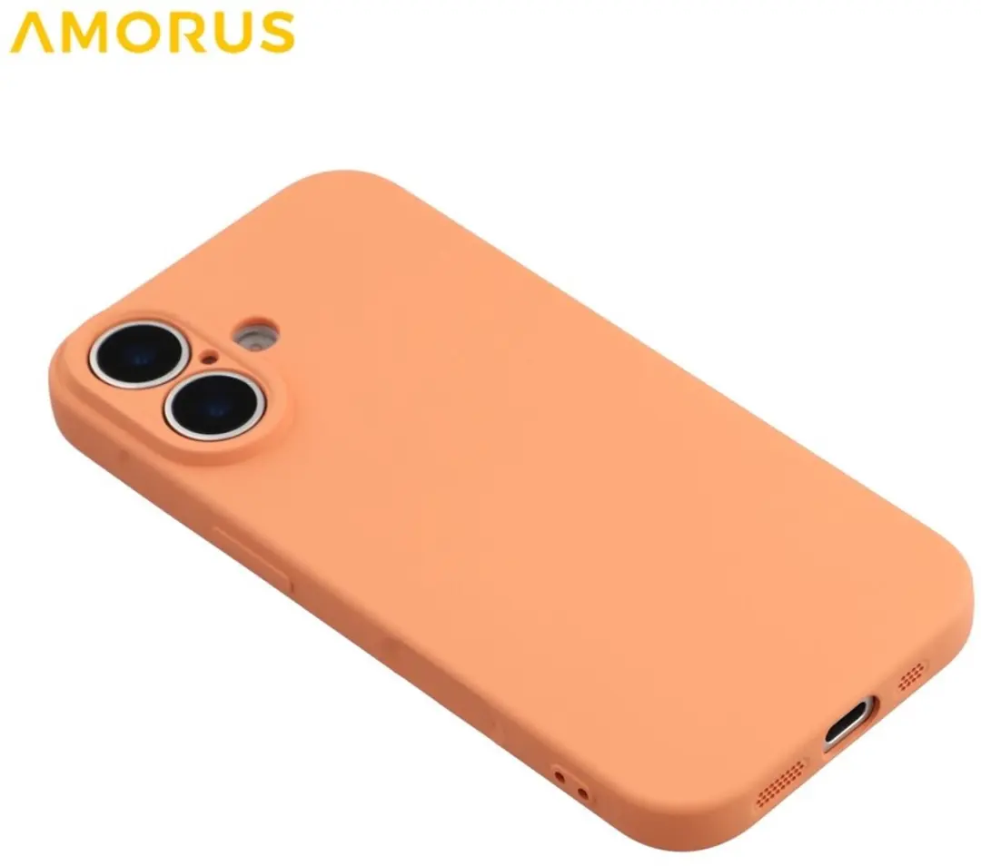 Amorus iPhone 17 Hoesje - Peach - afbeelding 6 van 6