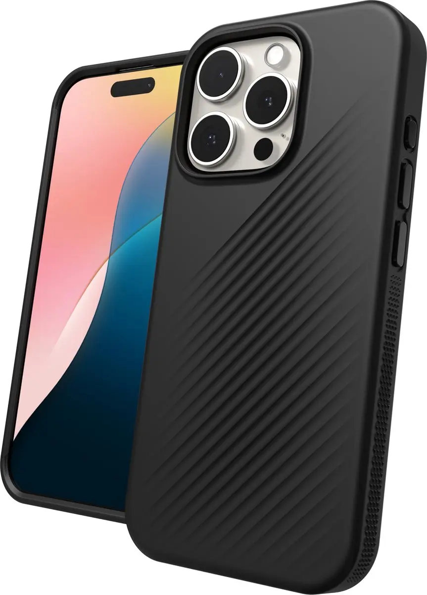 ZAGG Luxe Snap Mag iPhone 16 Pro Hoesje - 702315008 - Zwart