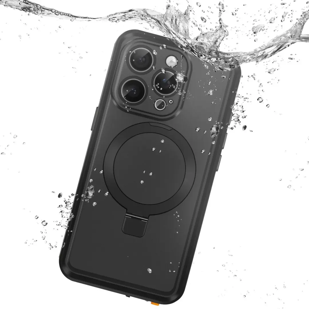 Redpepper BACK-215290 Beschermhoes iPhone 16 Pro Max - IP68 Zwart