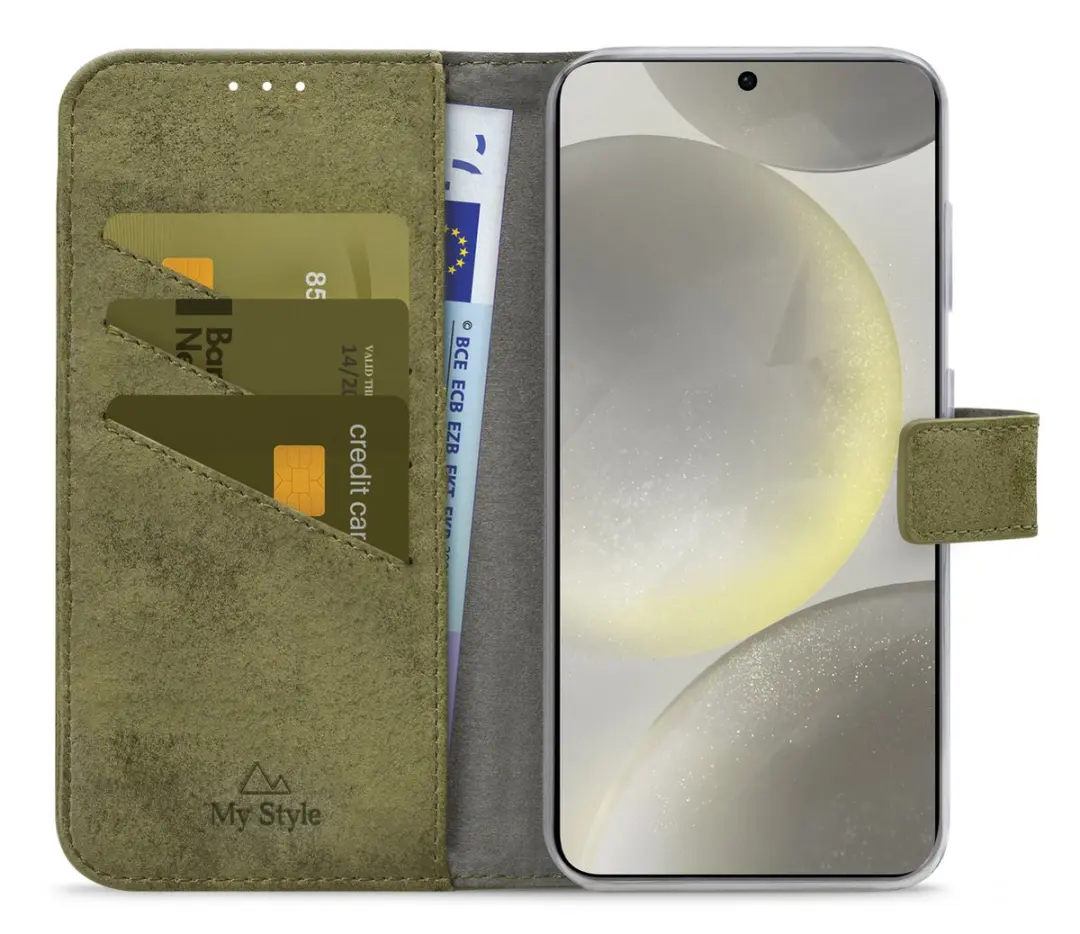 My Style MSFWLT1562 Telefoonhoesje Samsung Galaxy S24 Plus - Groen