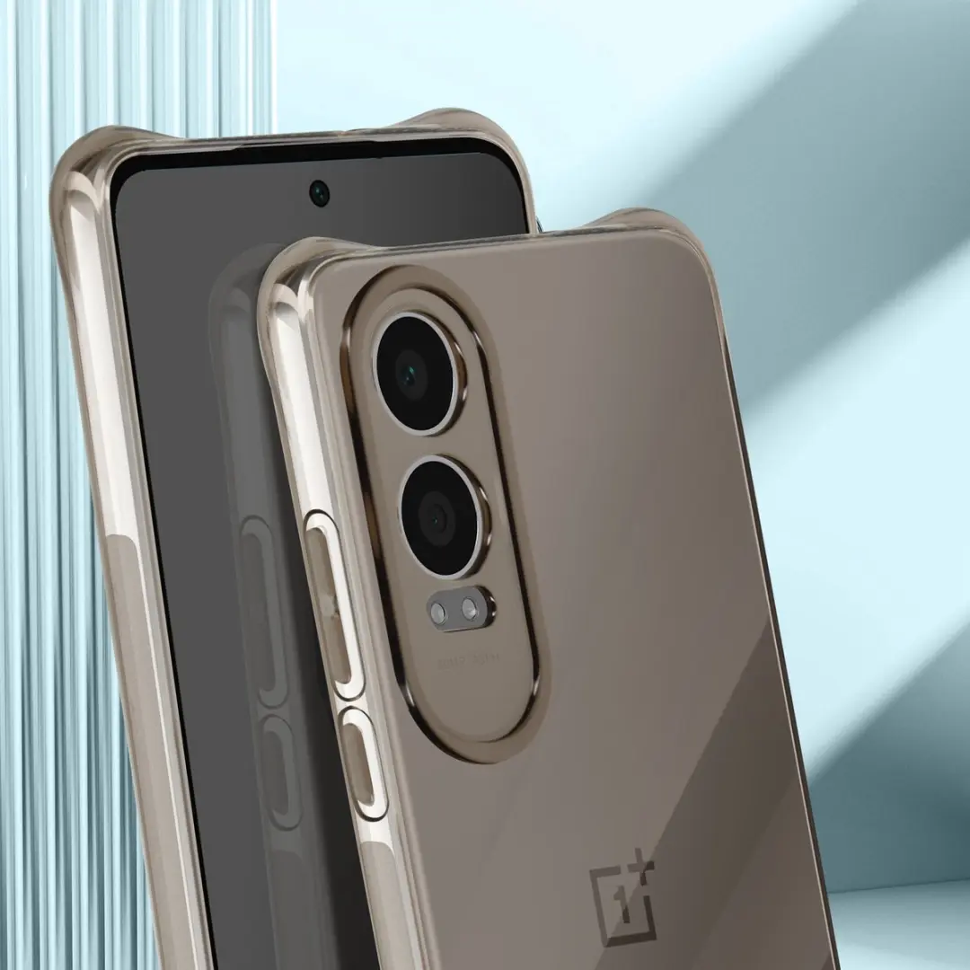 Imak Hoes OnePlus Nord CE 4 Lite Silicone - Transparant zwart