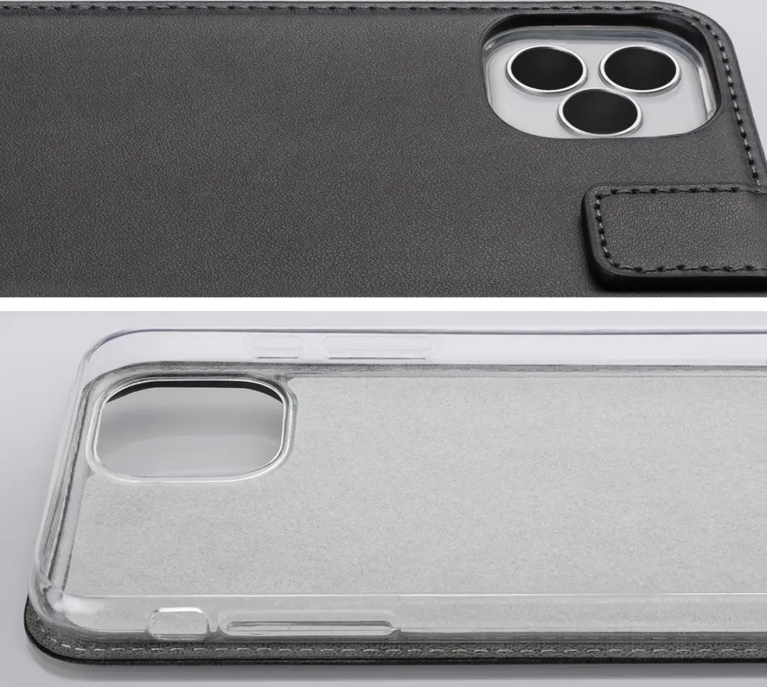 Mobilize Classic Gelly Flipcase MOB-CGFCB-IPH15ULTRA - iPhone 15 Pro Max - Zwart