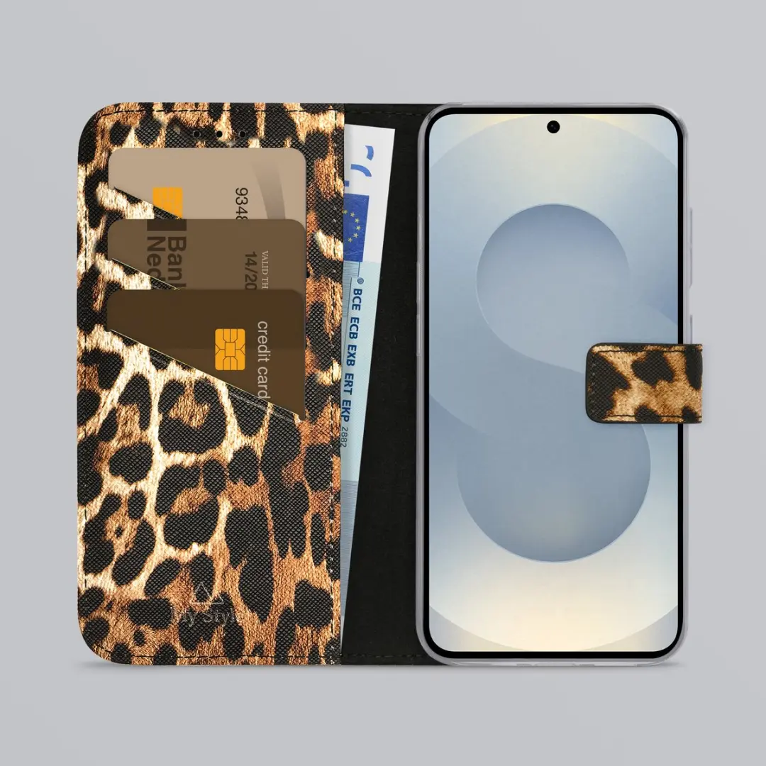 My Style MSFWLT1760 Telefoonhoesje Samsung Galaxy S25 Edge - Wild Leopard
