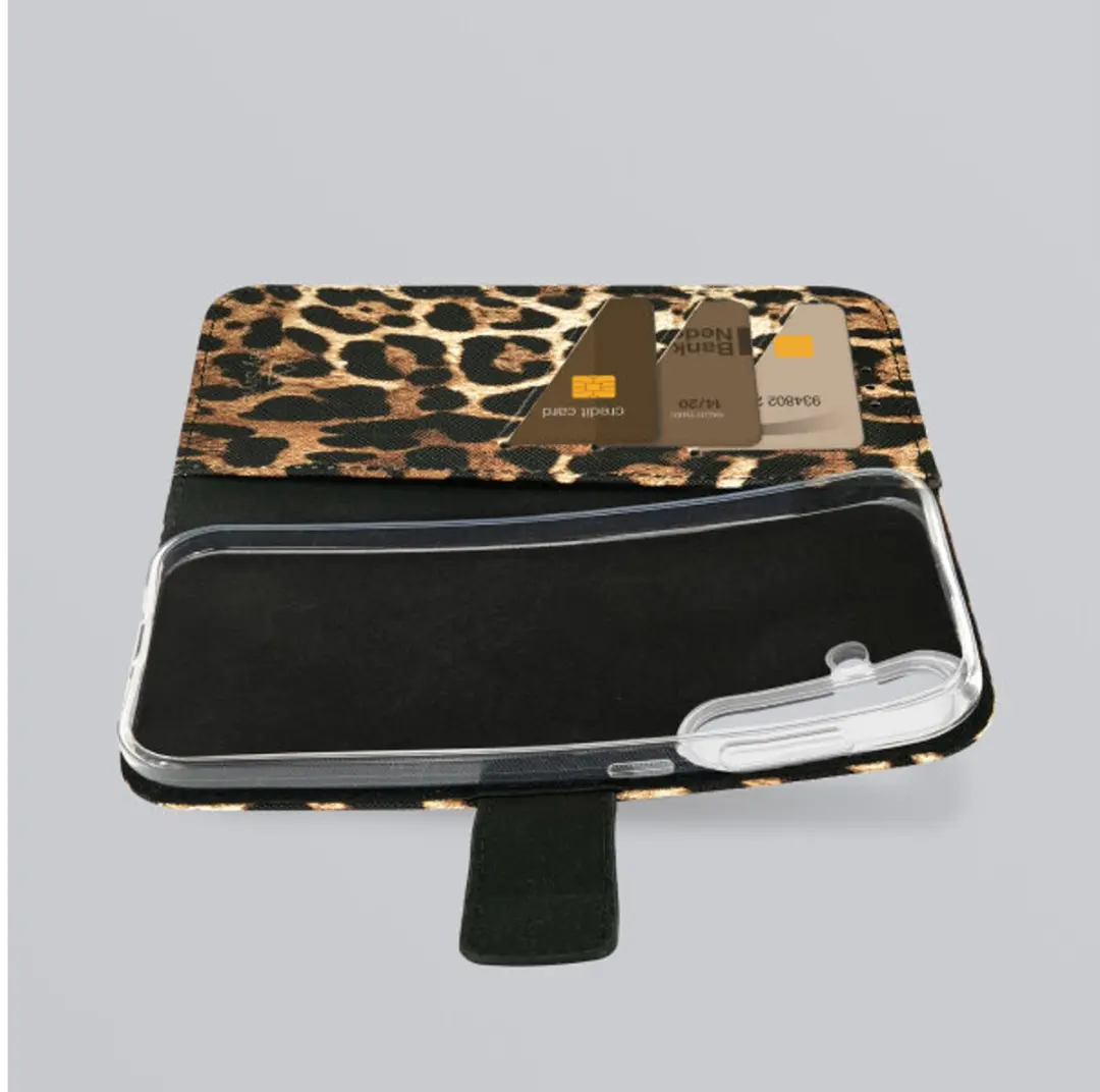 My Style MSFWLT1760 Telefoonhoesje Samsung Galaxy S25 Edge - Wild Leopard