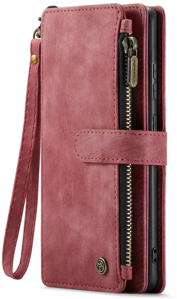 CaseMe C30 Hoesje Samsung Galaxy S25 - Rood