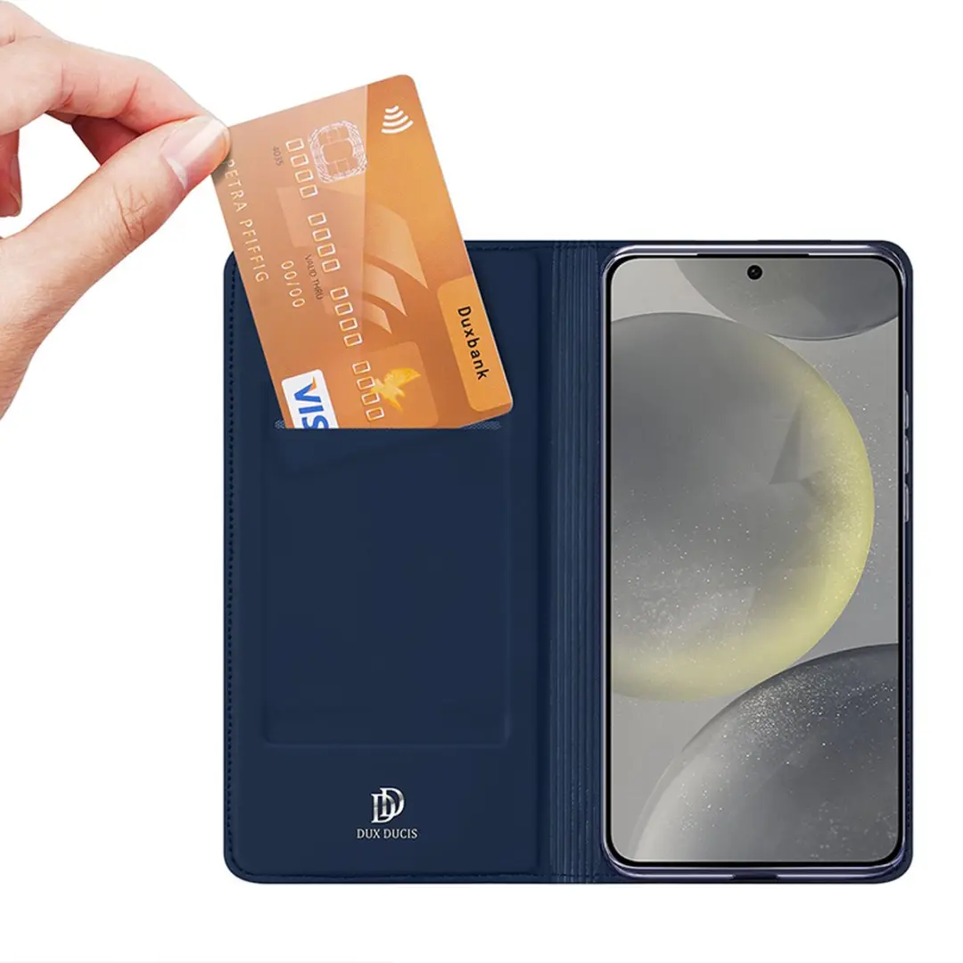 Dux Ducis Telefoonhoesje Samsung Galaxy S25 - Blauw