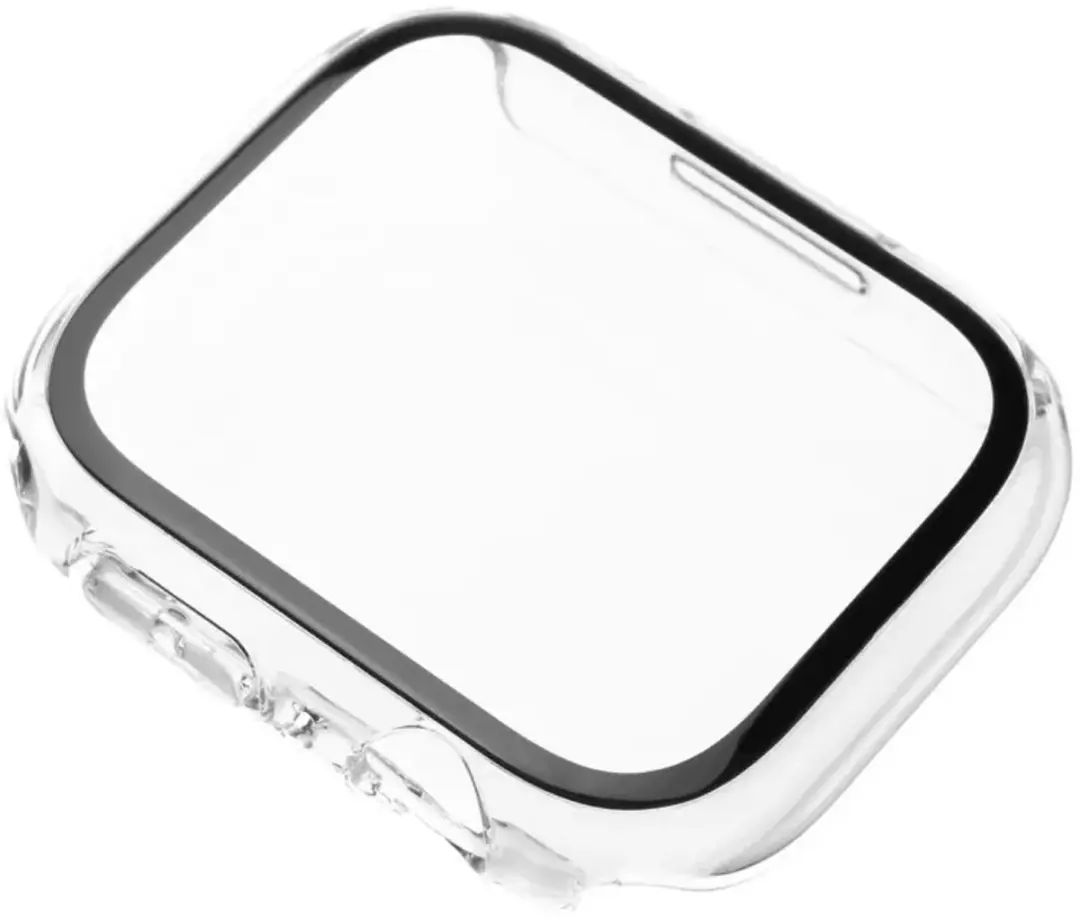 Fixed Pure Beschermcase Apple Watch 40mm - Gehard Glas - Transparant