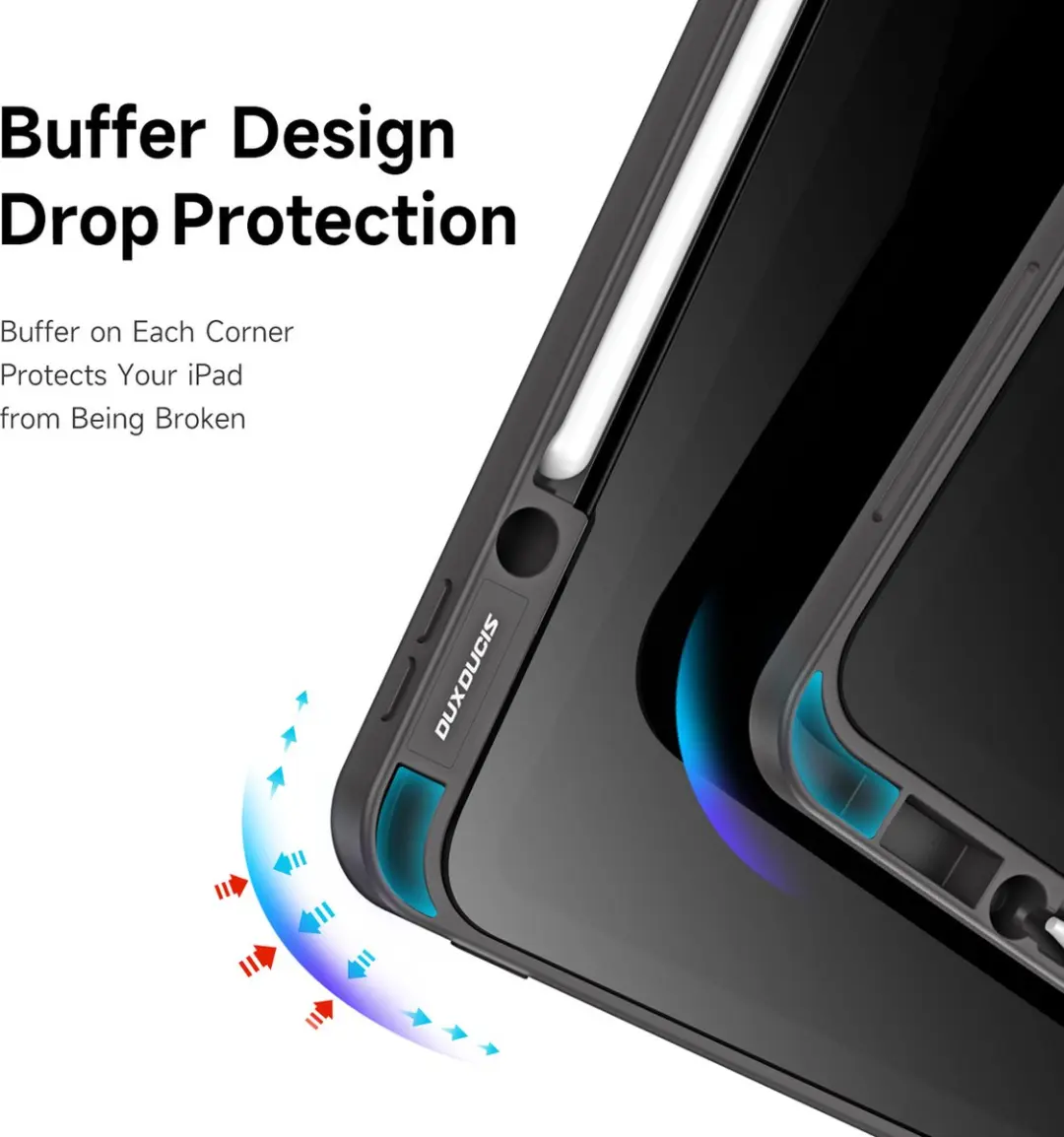 Dux Ducis Hoes iPad Pro 12.9 2021 - Grijs