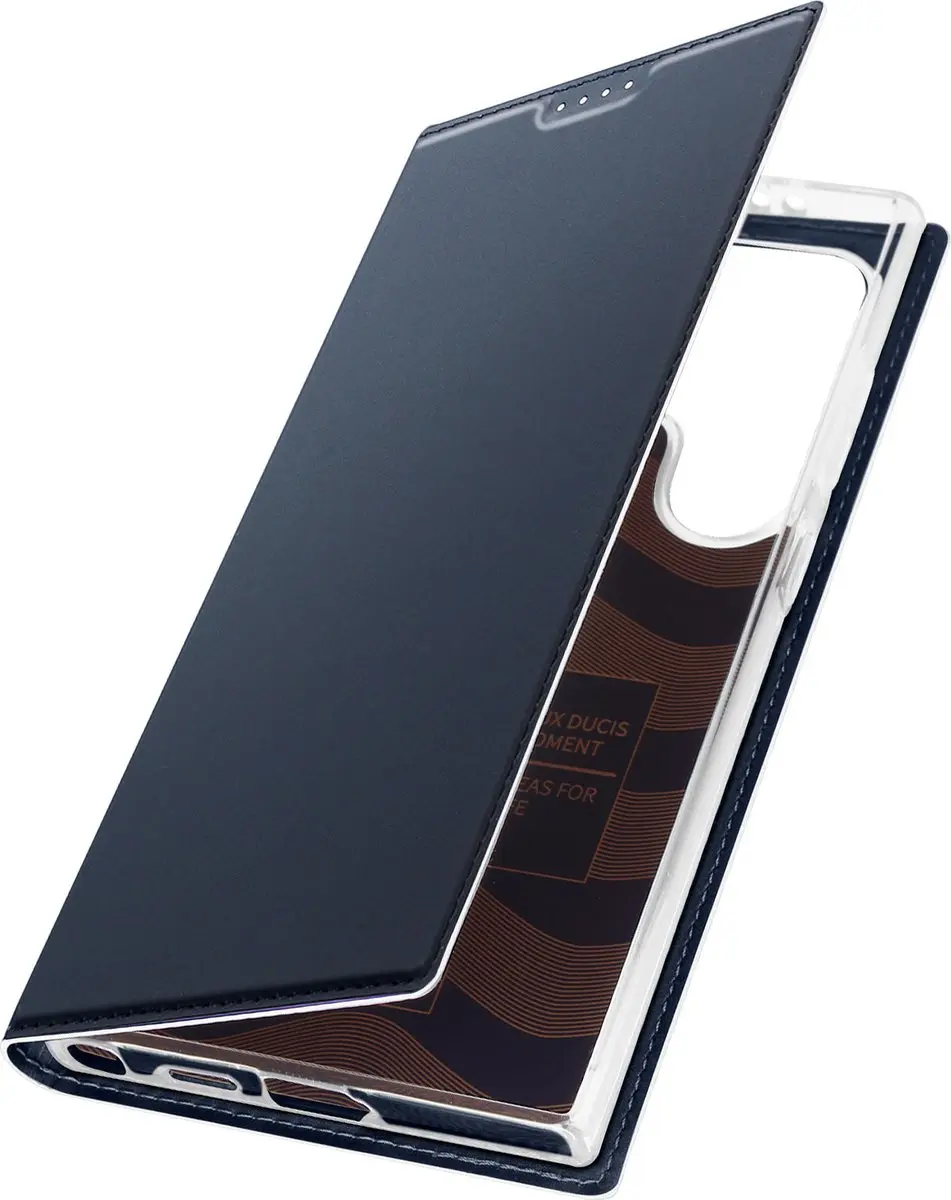 Dux Ducis Telefoonhoesje SH00069658 Samsung Galaxy S24 Ultra - Donkerblauw