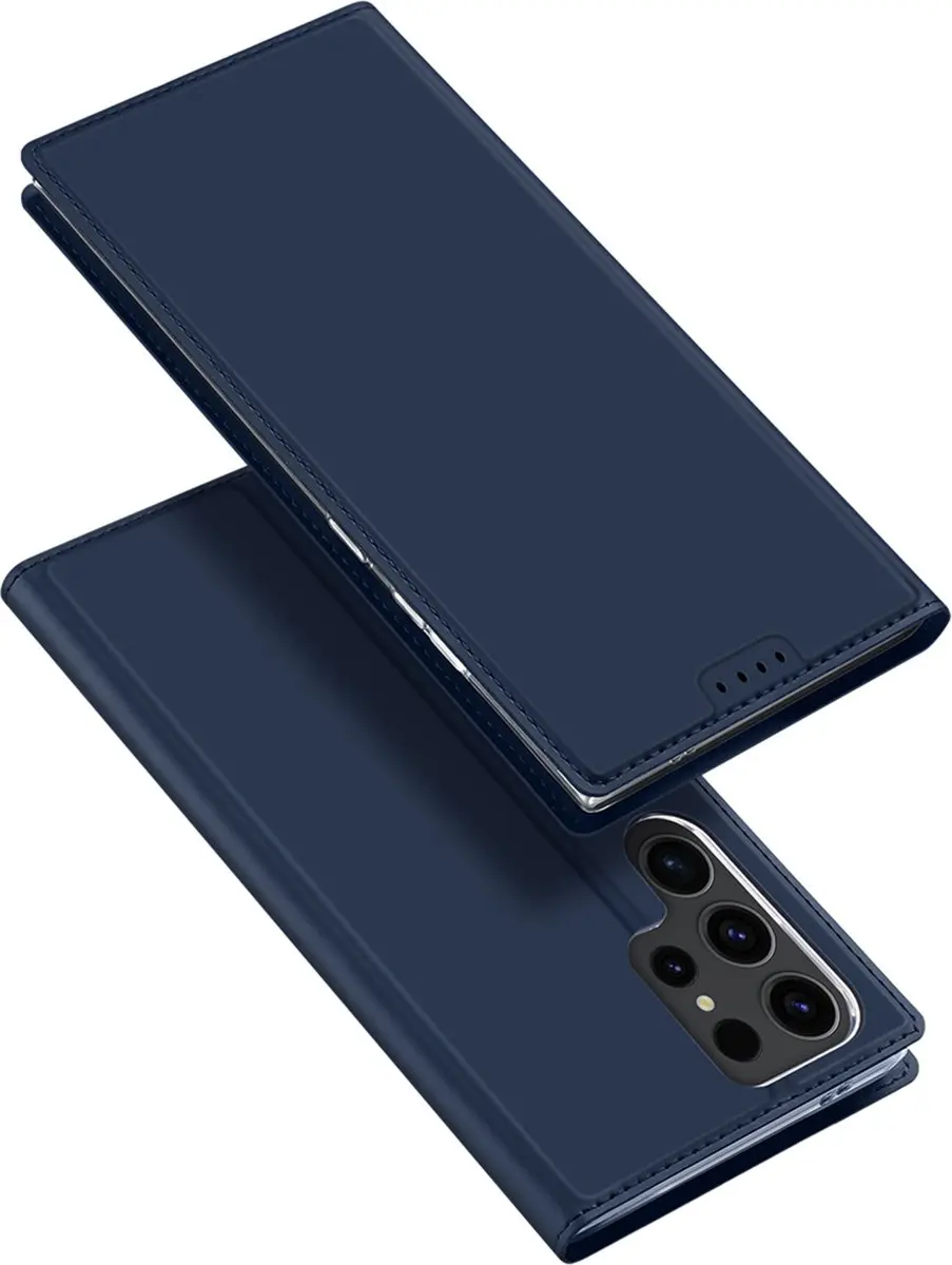 Dux Ducis Telefoonhoesje SH00069658 Samsung Galaxy S24 Ultra - Donkerblauw