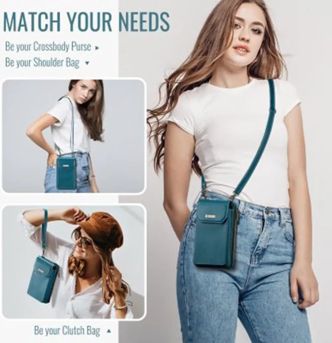 Caseme Me40 Crossbody Telefoontasje - Groen