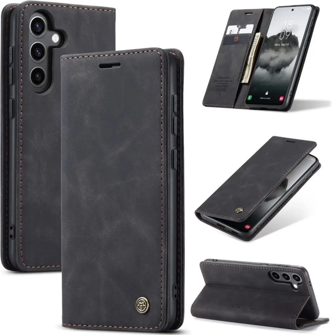 Caseme 013 Book Case Hoesje Samsung Galaxy S25 Plus