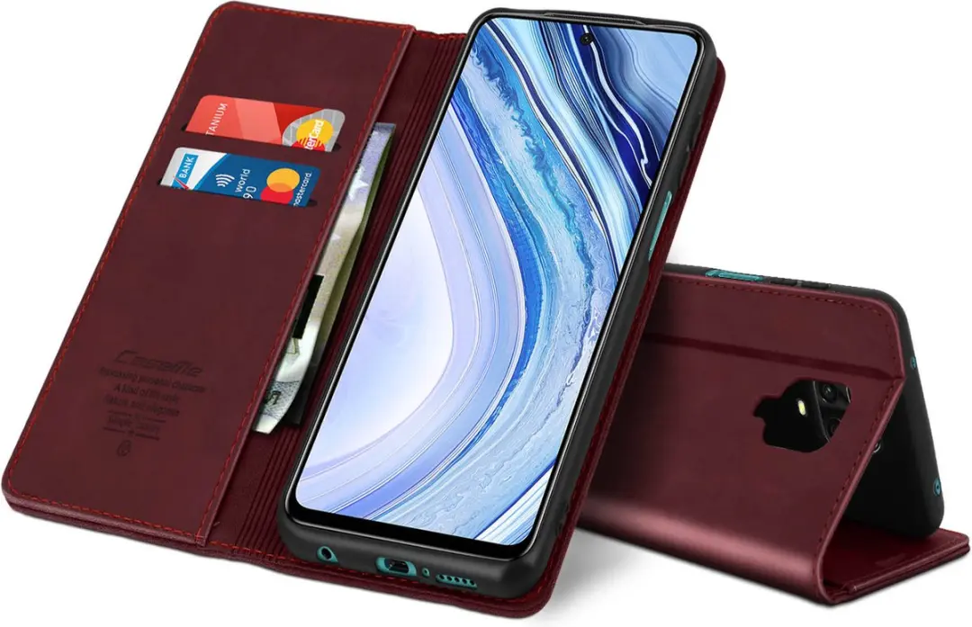 Caseme Hoesje Redmi Note 9S FOLIO-KAZAM-WN-NT9S