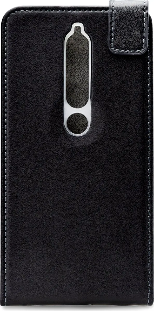 Mobilize Classic Gelly Bookcase Nokia 6.1 Hoesje - Zwart