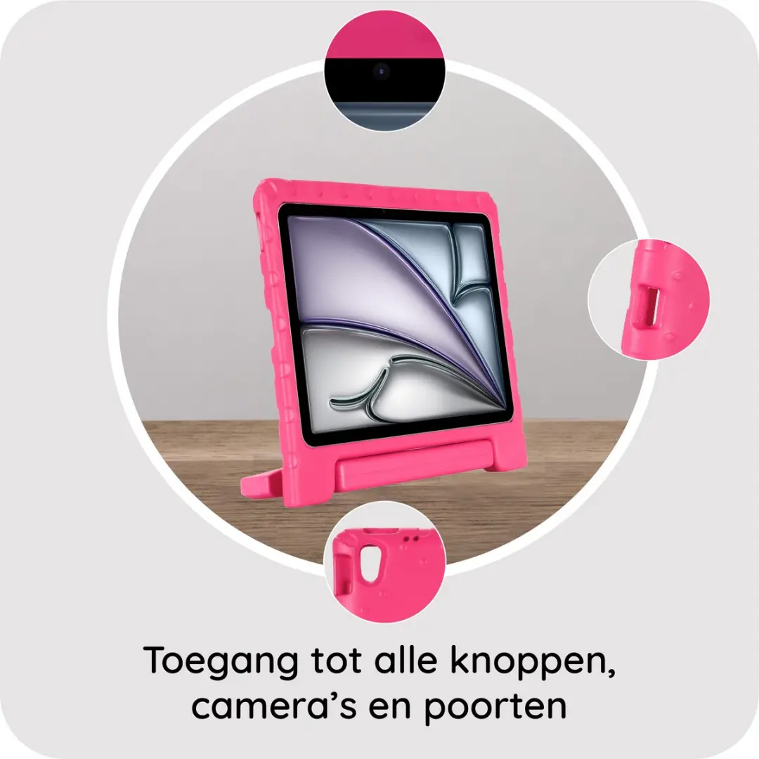 Just in Case Kinderhoes iPad Air 11 - Roze