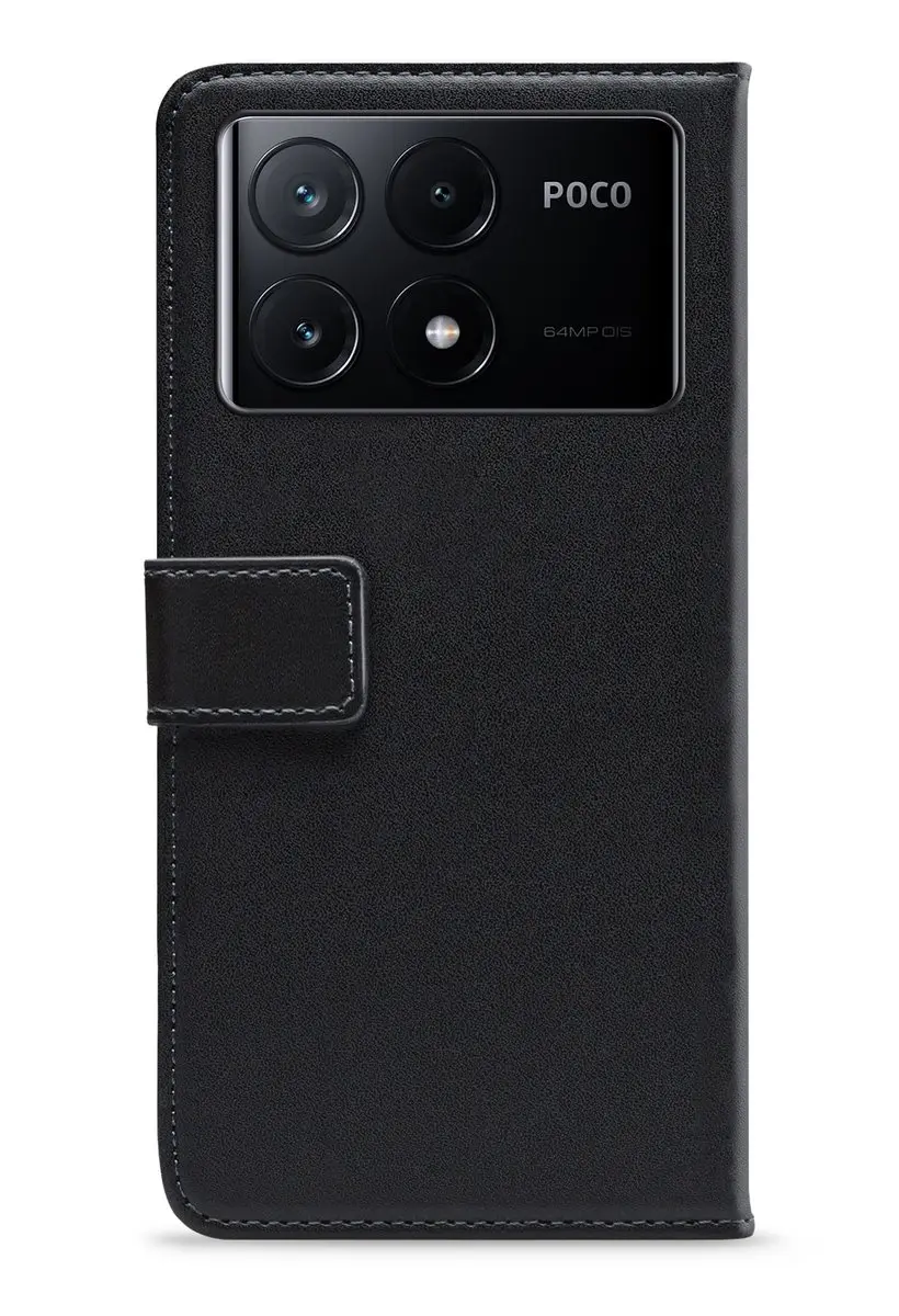 Mobilize Classic Gelly Wallet Bookcase POCO X6 Pro - Zwart