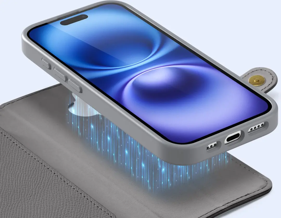 Dux Ducis Lawa Series iPhone 16 Plus Hoesje - Grijs