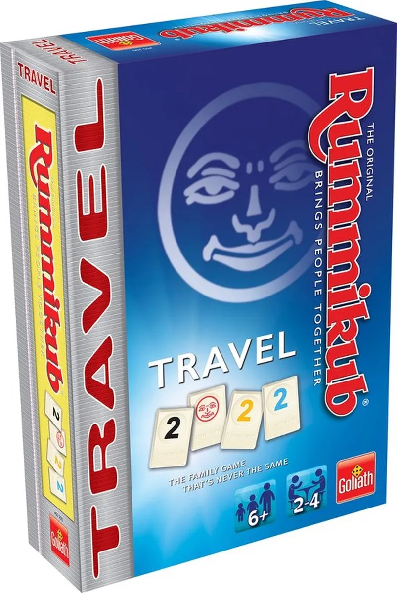 Goliath Rummikub The Original Travel Reisgezelschapsspel - 2-4 Spelers