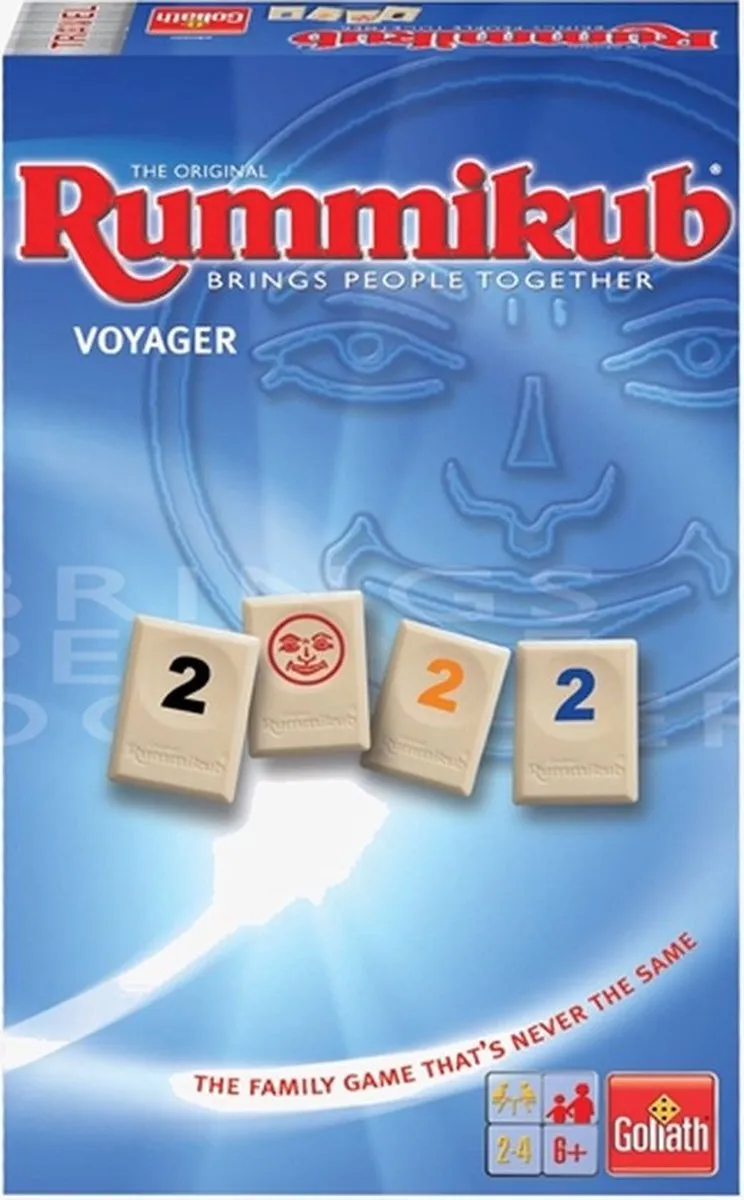 Goliath Rummikub The Original Travel Reisgezelschapsspel - 2-4 Spelers