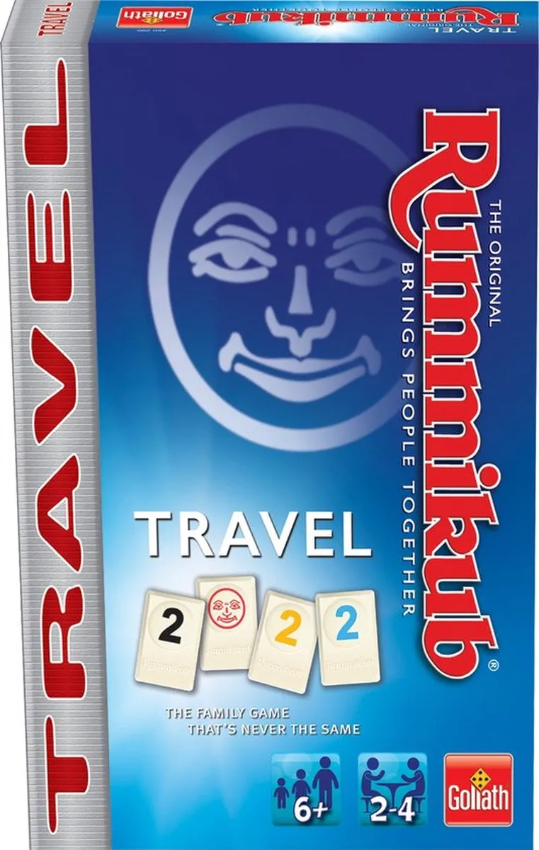 Goliath Rummikub The Original Travel Reisgezelschapsspel - 2-4 Spelers