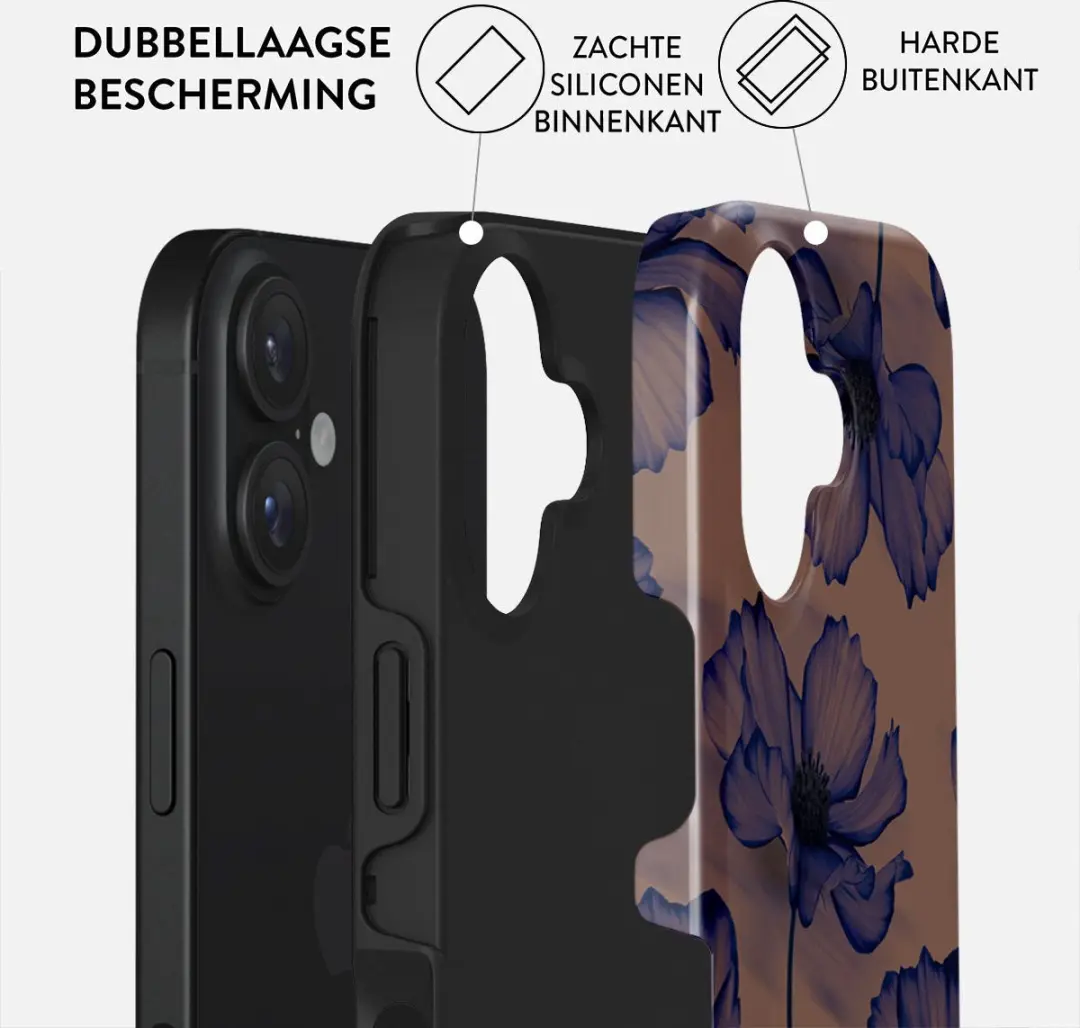 Burga Tough Case iPhone 16 Velvet Night - RB_01_IP16_TH