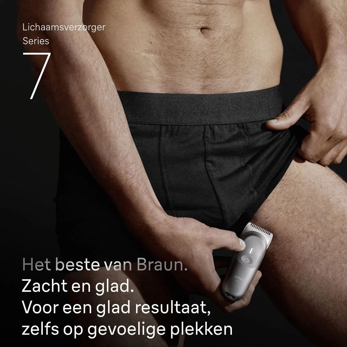 Braun Series 7 BG7550 Body Groomer - Grijs