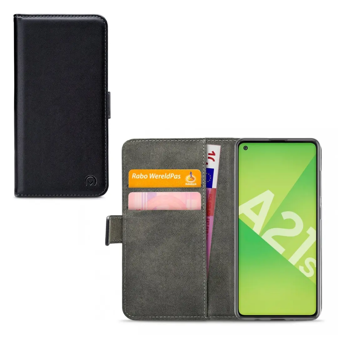 Mobilize Classic Gelly Wallet Bookcase Samsung Galaxy A21s - Zwart - MOB-CGWBCB-GALA21S
