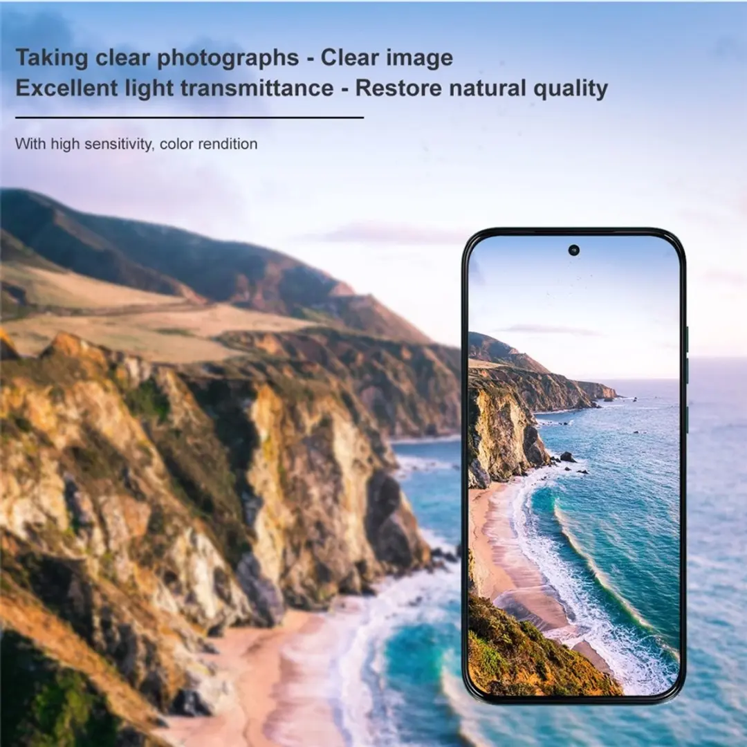 Imak 9H Camera Lens Protector - Motorola Moto G67/G77/G87 - Transparant