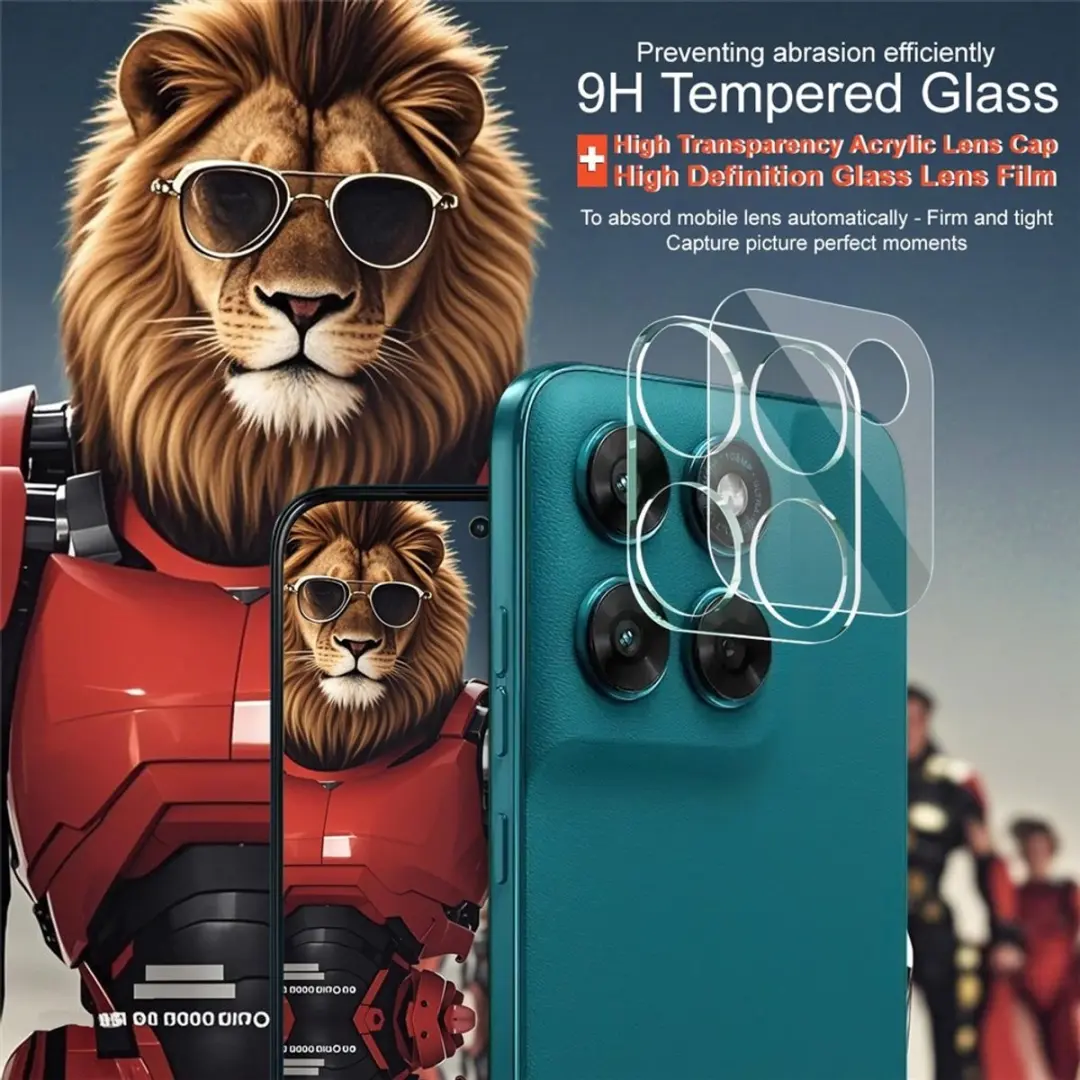 Imak 9H Camera Lens Protector - Motorola Moto G67/G77/G87 - Transparant