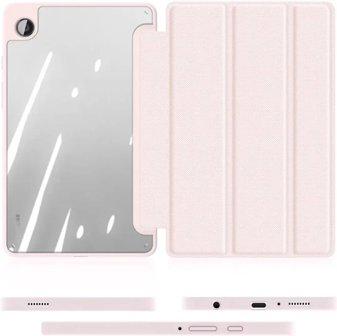 Dux Ducis Toby Series Tablethoes Samsung Galaxy Tab A9 8.7 inch - Roze