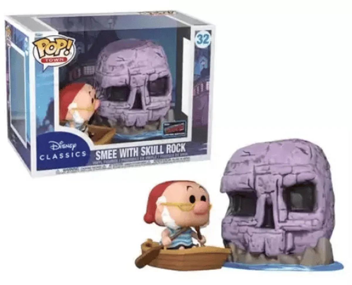 Funko POP! Peter Pan - Skull Rock met Smee 67037 - 9cm - Multicolor