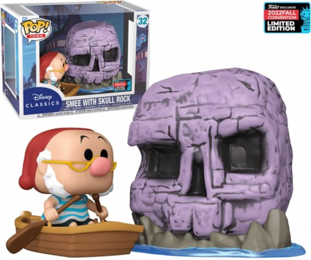 Funko POP! Peter Pan - Skull Rock met Smee 67037 - 9cm - Multicolor