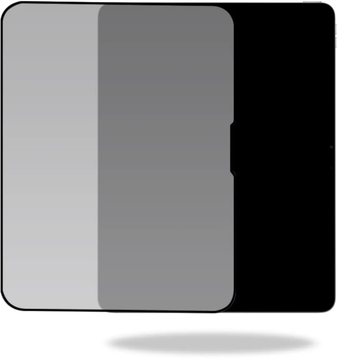 Mobilize iPad Air 13 (2024) Screenprotector Privacy - Zwart