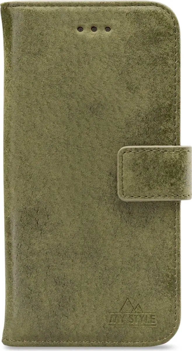 My Style Flex Wallet Samsung Galaxy S21+ - 3 Pasjes - Groen