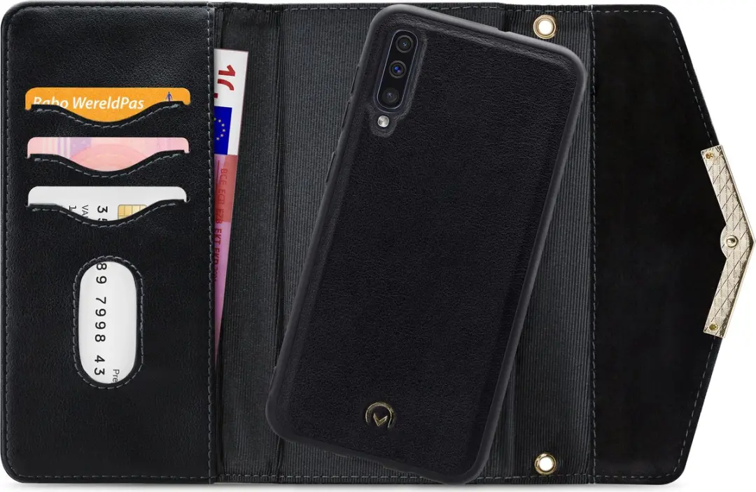 Mobilize Velvet Clutch Samsung Galaxy A40 - 4 Stuks - Zwart