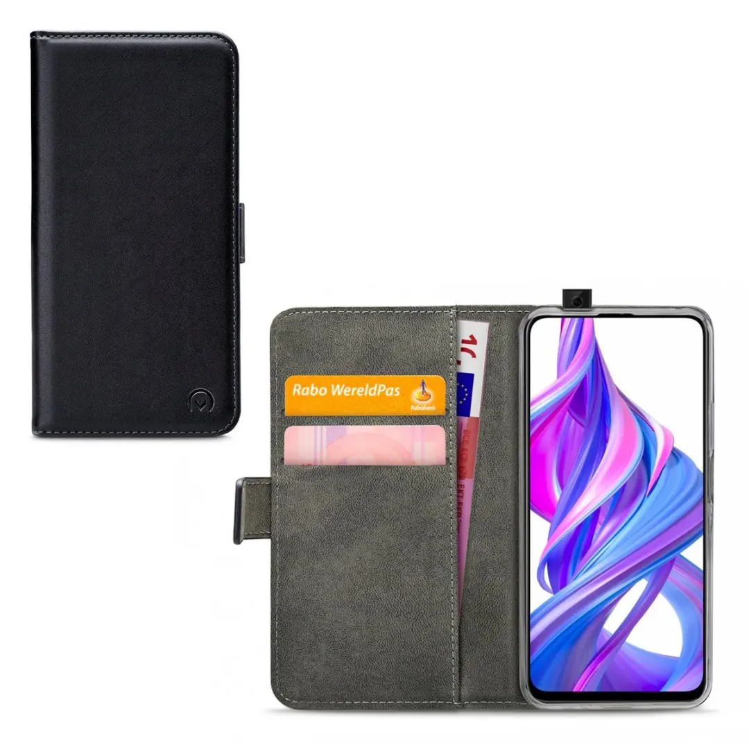 Mobilize Classic Gelly Wallet Bookcase Honor 9X Pro - Zwart