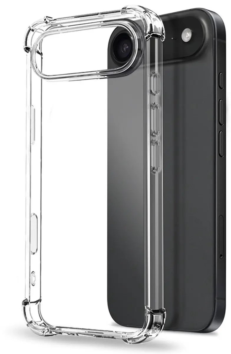 NORTHJO iPhone Air Hoesje 3-in-1 - Transparant