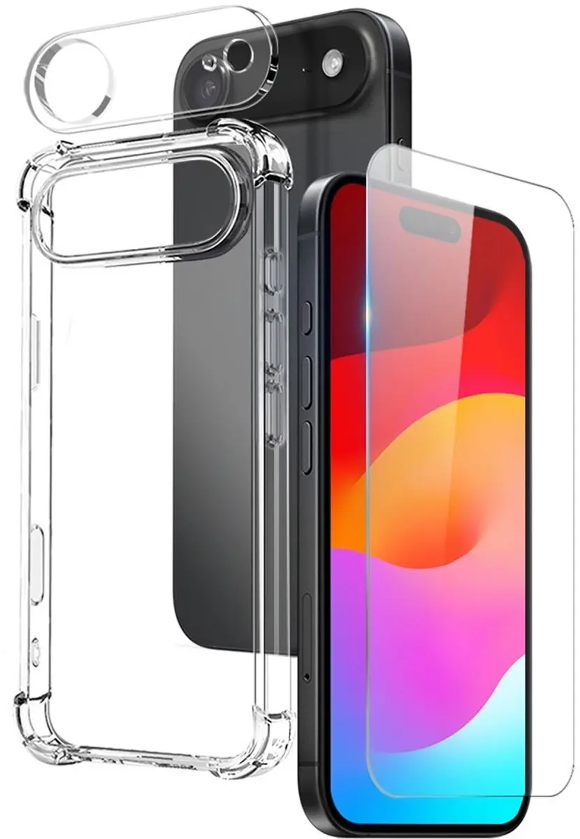 NORTHJO iPhone Air Hoesje 3-in-1