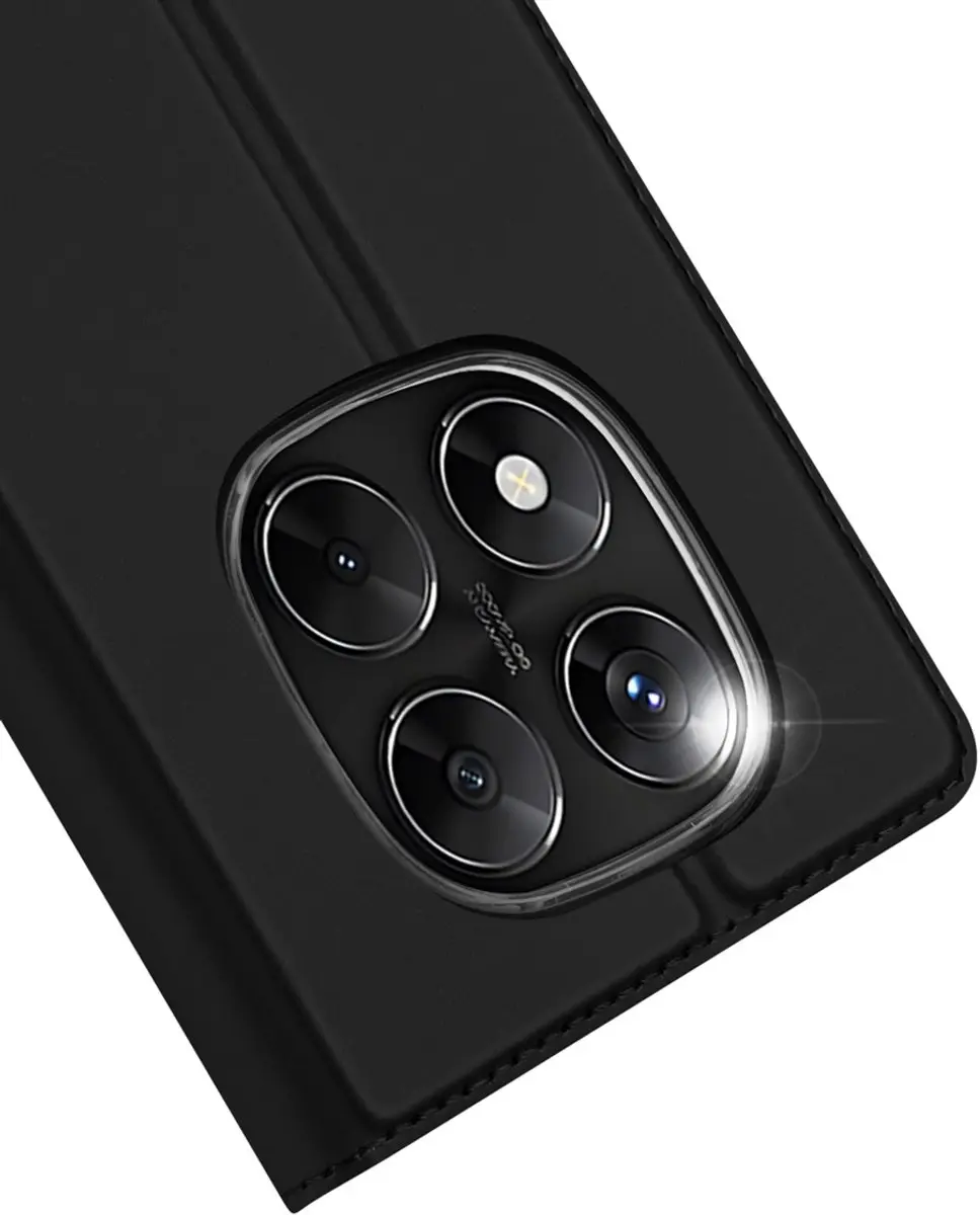 Dux Ducis Skin Pro SH00084663 Hoesje - Xiaomi Redmi Note 14 Pro - Zwart