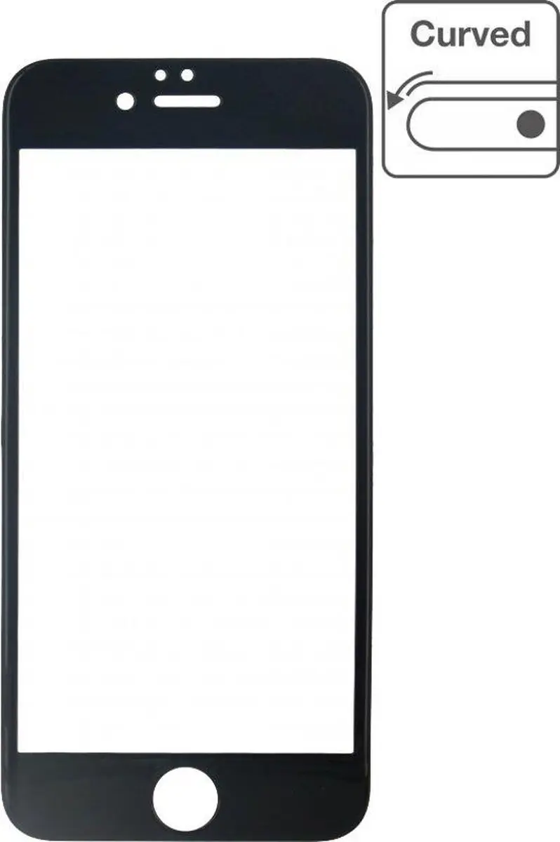 Mobilize Premium iPhone 6 Plus Glas Screenprotector - Case Friendly