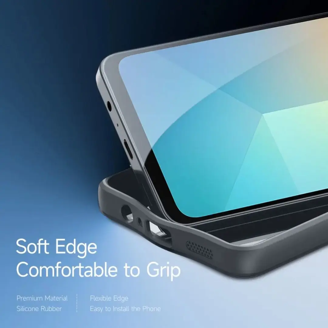 Dux Ducis Aimo Back Cover Case - Samsung Galaxy A06 - Zwart