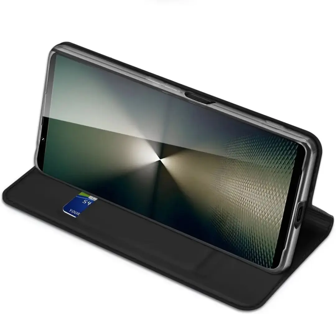 Dux Ducis Skin Pro Hoesje Sony Xperia 1 VII - Zwart