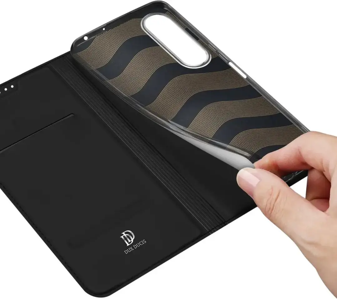 Dux Ducis Skin Pro Hoesje Sony Xperia 1 VII - Zwart