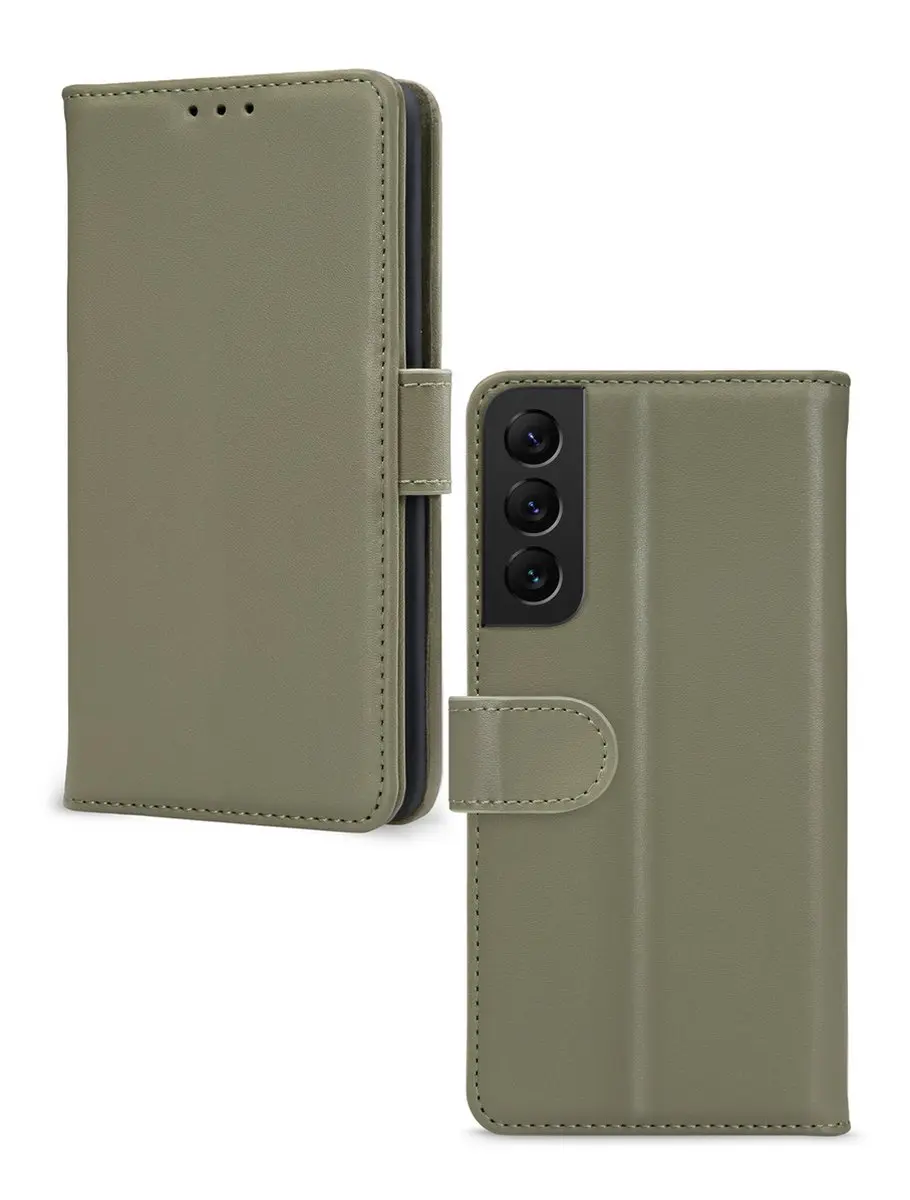 Mobilize Premium Gelly Wallet Bookcase Hoesje Samsung Galaxy S22 - Groen - afbeelding 6 van 6