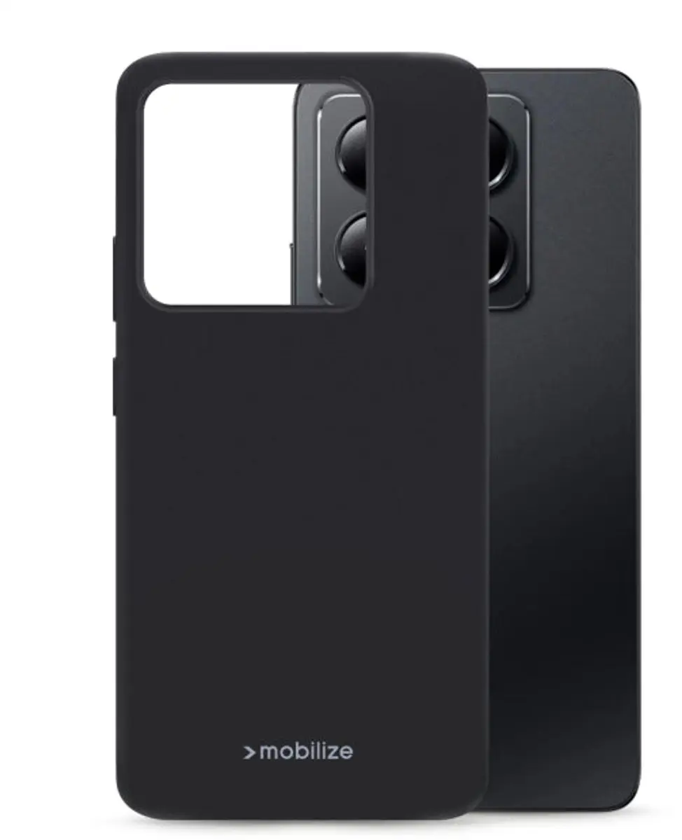 Mobilize Rubber Gelly Hoesje Xiaomi 14T Pro - Zwart - MOB-RGCMB-14TPRO - afbeelding 6 van 6